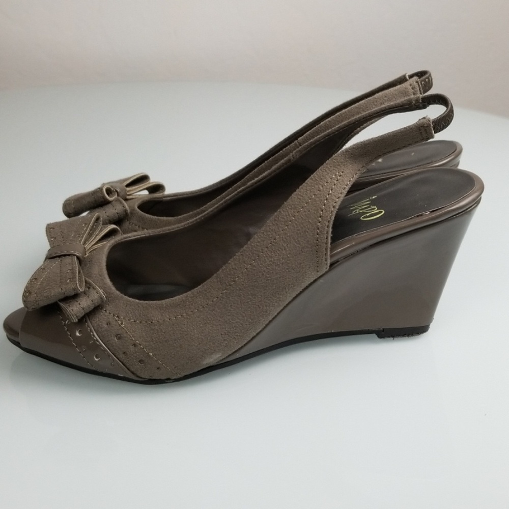 Impo Virgie Open Toe Bow Heels